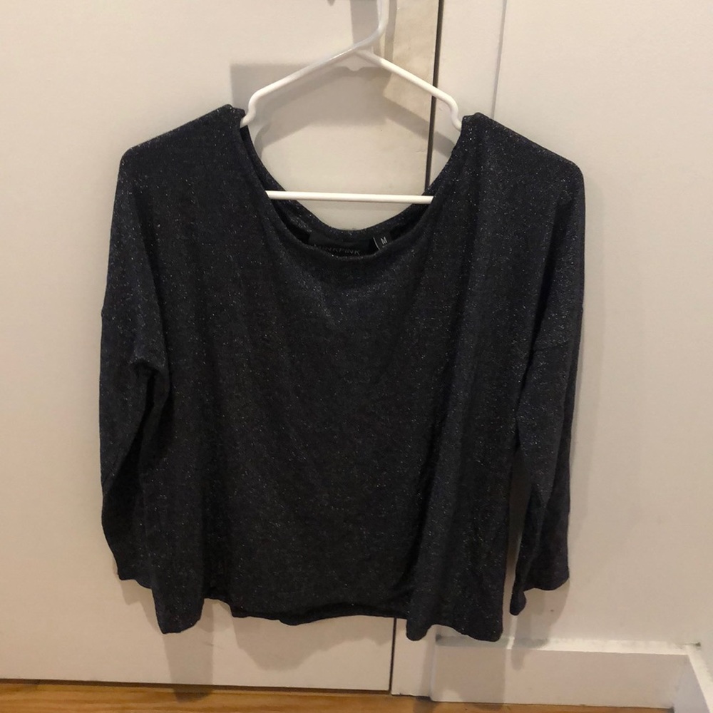 Black Long Sleeved Top